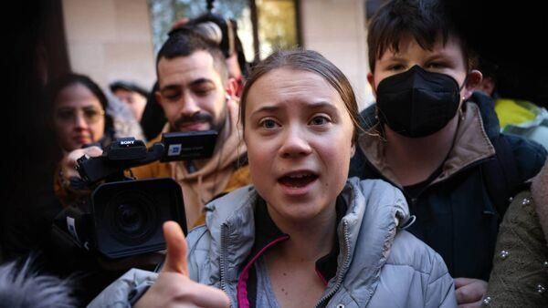 Watch: Climate activist Greta Thunberg appears in London court